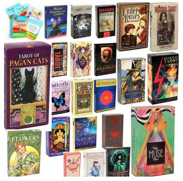 40 styles tarot card games linestrider dreams toy divination star spinner muse hoodoo occult ride del manara fuego cards deck oracles game e
40 styles tarot card games linestrider dreams toy divination star spinner muse hoodoo occult ride del manara fuego cards deck oracles game e