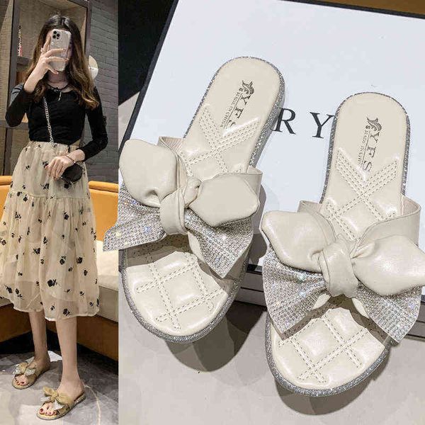 slippers women flats soft cozy slides fashion bowknot rhinestone shoes summer outdoor female leisure bing 220530, Black
slippers women flats soft cozy slides fashion bowknot rhinestone shoes summer outdoor female leisure bing 220530, Black