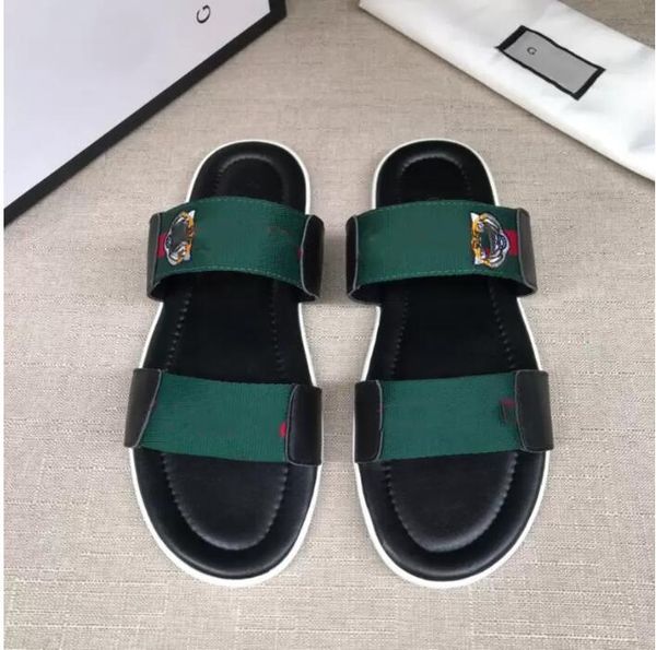 designer slides mens flip flops striped gear bottoms sandals non-slip slippers men women fashion beach shoes size 38-44, Black
designer slides mens flip flops striped gear bottoms sandals non-slip slippers men women fashion beach shoes size 38-44, Black