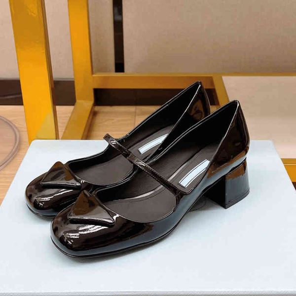 sandals p family mary jane shoes women's french round head triangular standard thick heel square single doll back empty, Black
sandals p family mary jane shoes women's french round head triangular standard thick heel square single doll back empty, Black