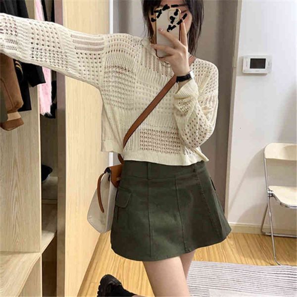 women's two piece pants summer design sense hollowed out short anti puff sweater women high waist a-line skirt two-piece set 0crv, White
women's two piece pants summer design sense hollowed out short anti puff sweater women high waist a-line skirt two-piece set 0crv, White