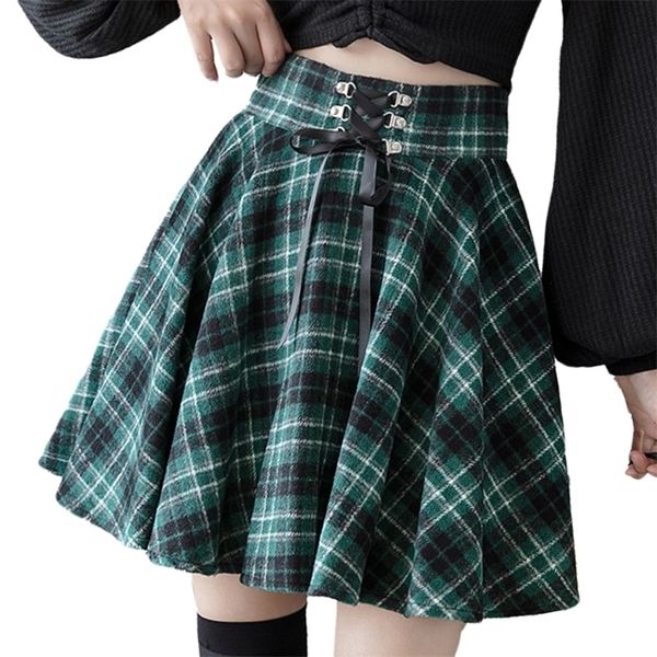 gothic punk harajuku women skirt plaid print lace up hip hop winter casual green grey red goth pleated woolen skater streetwear 220317, Black
gothic punk harajuku women skirt plaid print lace up hip hop winter casual green grey red goth pleated woolen skater streetwear 220317, Black