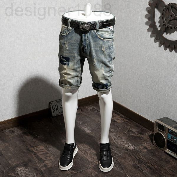 men's jeans designer 2021 summer thin denim shorts men's elastic slim shaved capris trend versatile lq0y, Blue
men's jeans designer 2021 summer thin denim shorts men's elastic slim shaved capris trend versatile lq0y, Blue