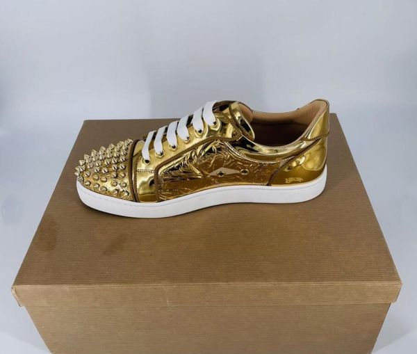 luxury brands paris mens casual shoes rivets sneakers sport runner men spiked sneaker junior gold genuine leather spike platform orlato low, Black
luxury brands paris mens casual shoes rivets sneakers sport runner men spiked sneaker junior gold genuine leather spike platform orlato low, Black