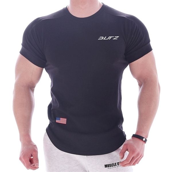 men tshirt patchwork curved hem quick dry shirt gym fitness workout bodybuilding muscle t shirts 220607, White;black
men tshirt patchwork curved hem quick dry shirt gym fitness workout bodybuilding muscle t shirts 220607, White;black