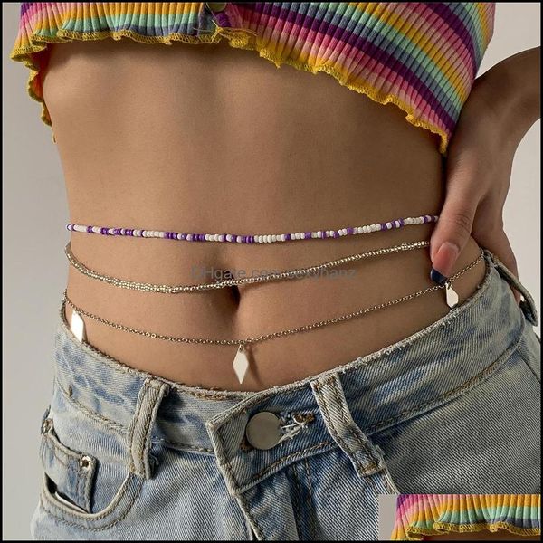 belly chains body jewelry fashion trendy colorf waist bead chain vintage ethnic geometric square pendant for women plus size drop delivery 2, Silver
belly chains body jewelry fashion trendy colorf waist bead chain vintage ethnic geometric square pendant for women plus size drop delivery 2, Silver