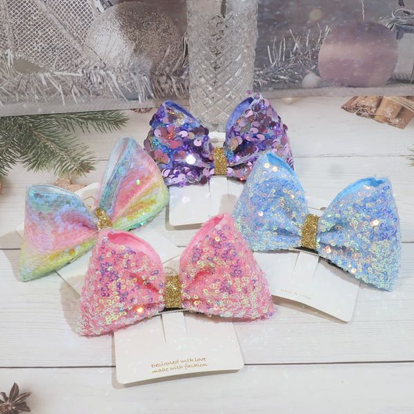 30pcs/6c glitter gradient color bow hairpins solid pastel sequin bowknot barrettes princess headwear boutique hair accessories, Slivery;white
30pcs/6c glitter gradient color bow hairpins solid pastel sequin bowknot barrettes princess headwear boutique hair accessories, Slivery;white