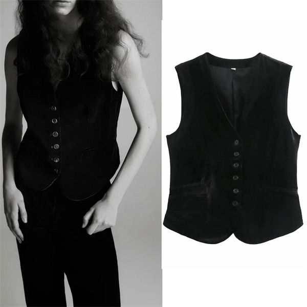 women's vest fall winter thin loose waistcoat ladies fashion cardigan outwear velvet sleeveless vests chic 220316, White
women's vest fall winter thin loose waistcoat ladies fashion cardigan outwear velvet sleeveless vests chic 220316, White