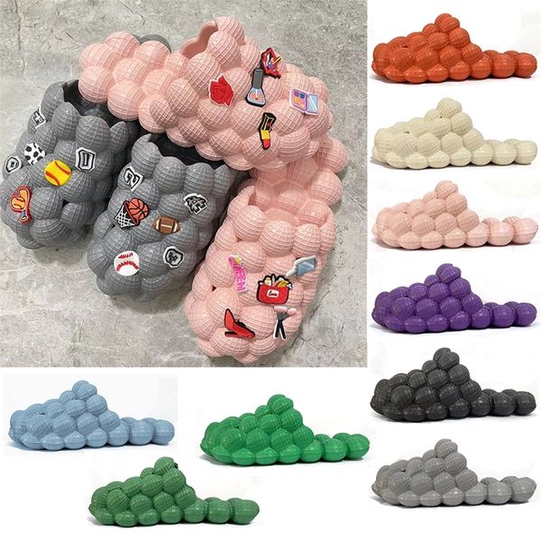 summer slides for women outdoor open toe slippers bubble massage litchi sandals brand fashion designer men clogs 220622, Black
summer slides for women outdoor open toe slippers bubble massage litchi sandals brand fashion designer men clogs 220622, Black