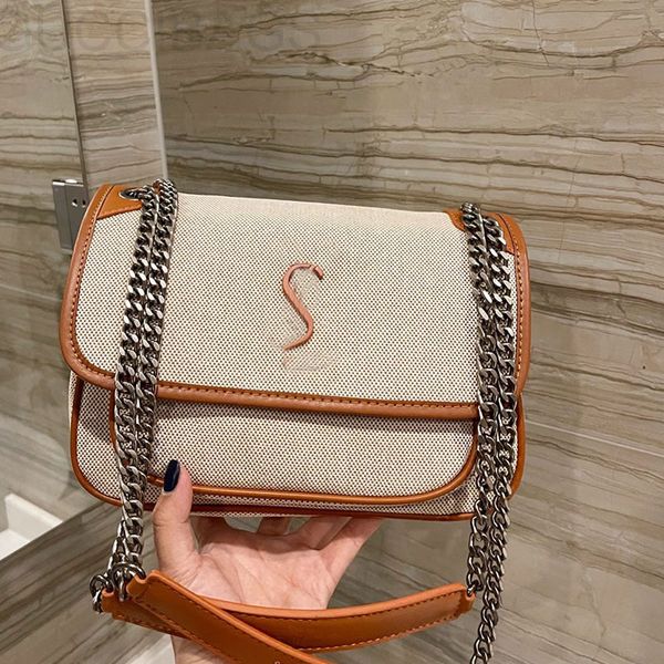 fashion messenger bag women chain shoulder classic letter canvas genuine leather patchwork color flap handbags high
fashion messenger bag women chain shoulder classic letter canvas genuine leather patchwork color flap handbags high