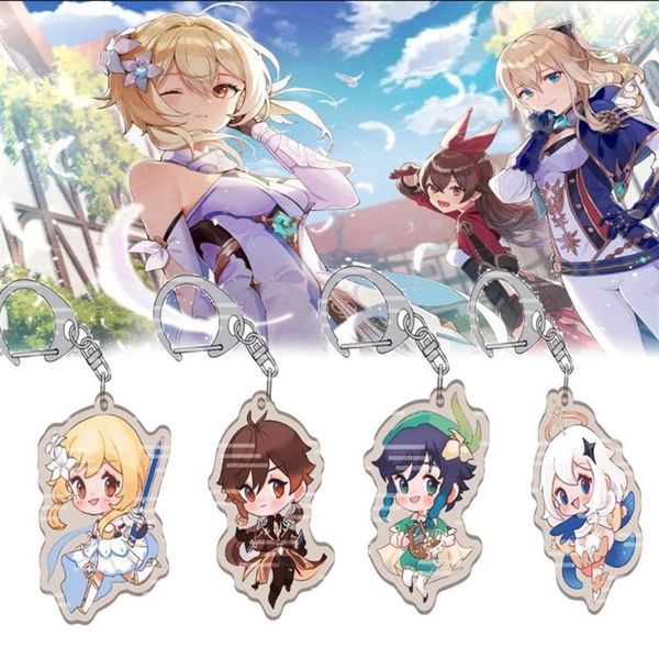 keychains 22pcs anime genshin impact keychain zhongli diluc venti paimon acrylic double sided key chain accessories jewelry for fa298l, Silver
keychains 22pcs anime genshin impact keychain zhongli diluc venti paimon acrylic double sided key chain accessories jewelry for fa298l, Silver