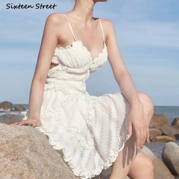 boho white dres summer beach sleeveless bodycon dres strap high waist ruffles clothing backless 220520, Black;gray
boho white dres summer beach sleeveless bodycon dres strap high waist ruffles clothing backless 220520, Black;gray