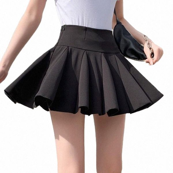 summer fashion women's mini pleated skirt sweet and cute dance rehearsal school uniform stretch high waist student skirts i5md#, Black
summer fashion women's mini pleated skirt sweet and cute dance rehearsal school uniform stretch high waist student skirts i5md#, Black