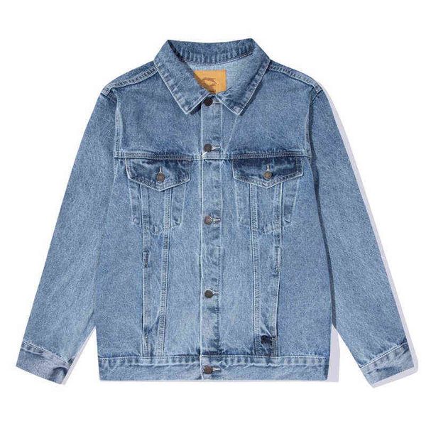 british american style men's women's letters denim jacket designers exquisite embroidery oversized coat trendy luxury bubuxsup, Black;brown
british american style men's women's letters denim jacket designers exquisite embroidery oversized coat trendy luxury bubuxsup, Black;brown
