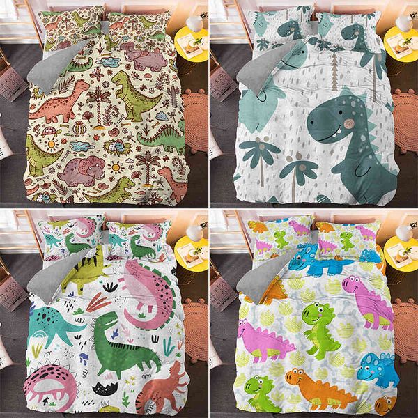 cartoon dinosaur bedding set twin king size boho comforter duvet quilt cover and pillowcase soft bedclothes
cartoon dinosaur bedding set twin king size boho comforter duvet quilt cover and pillowcase soft bedclothes