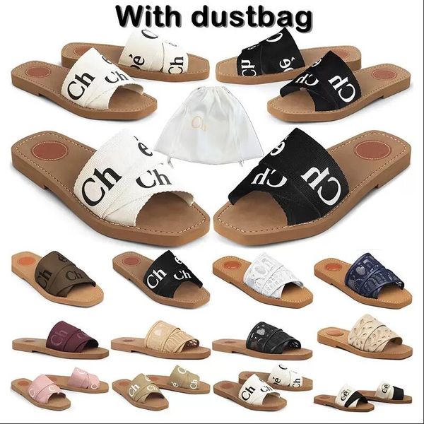2022 luxurys designers woody shoes c sandals women slippers flat mule in canvas rubber beach sliders woven peep toe casual letter stylist si, Black
2022 luxurys designers woody shoes c sandals women slippers flat mule in canvas rubber beach sliders woven peep toe casual letter stylist si, Black