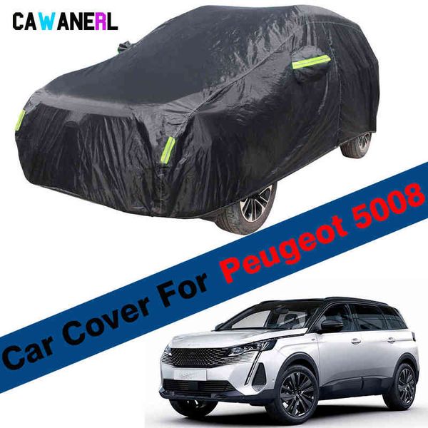 full car cover waterproof anti-uv sun shade rain snow resistant mpv cover dust proof for peugeot 5008 w220322 
full car cover waterproof anti-uv sun shade rain snow resistant mpv cover dust proof for peugeot 5008 w220322