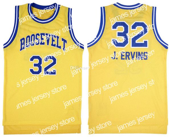 new roosevelt high school julius dr. j erving #32 yellow retro basketball jersey men's stitched custom number name jerseys, Black;red
new roosevelt high school julius dr. j erving #32 yellow retro basketball jersey men's stitched custom number name jerseys, Black;red