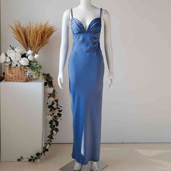 casual dresses foreign trade original elegant glossy holiday dress suspender large backless high waist slit, Black;gray
casual dresses foreign trade original elegant glossy holiday dress suspender large backless high waist slit, Black;gray