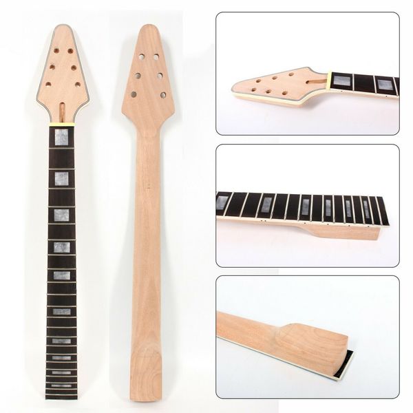 fit v style guitar neck 22fret 25.5inch mahogany rosewood fretboard #l5
fit v style guitar neck 22fret 25.5inch mahogany rosewood fretboard #l5