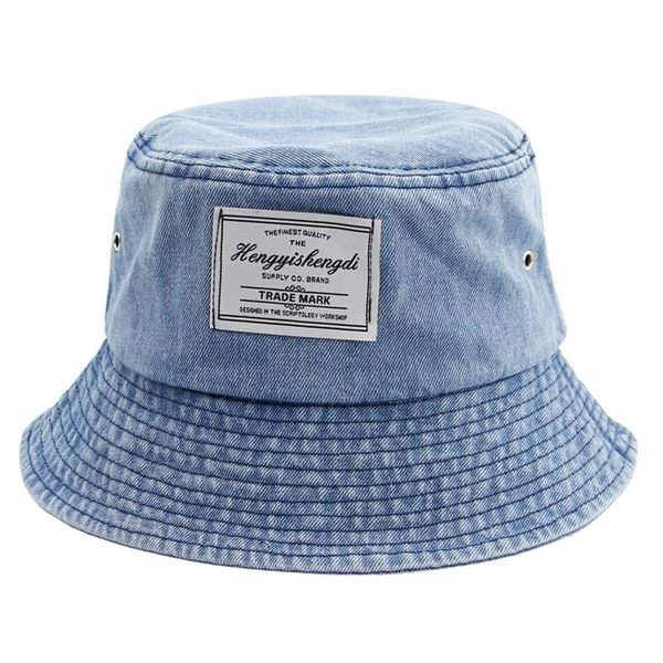 cowboy denim bucket hats women men panama outdoor hip hop retro washed girl fisherman street merchandise h 220507, Blue;gray
cowboy denim bucket hats women men panama outdoor hip hop retro washed girl fisherman street merchandise h 220507, Blue;gray