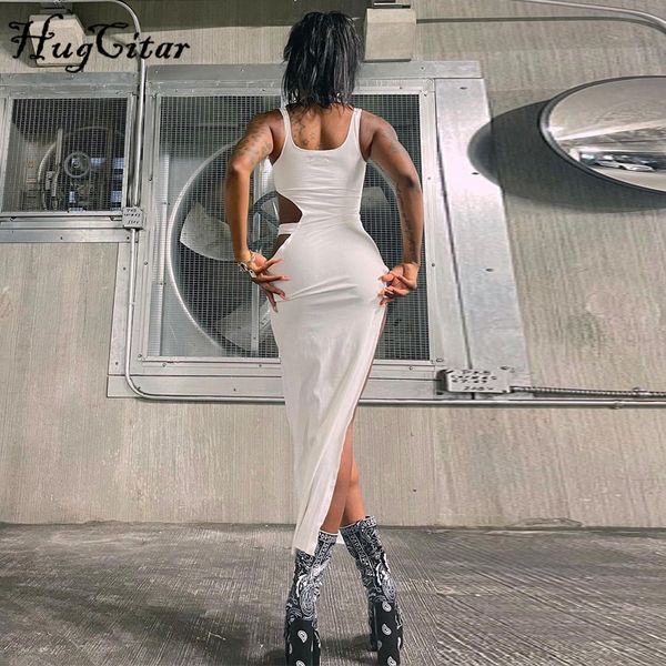2022 sleeveless strap slip pleat slit backless dress summer women streetwear club party y2k, Black;gray
2022 sleeveless strap slip pleat slit backless dress summer women streetwear club party y2k, Black;gray