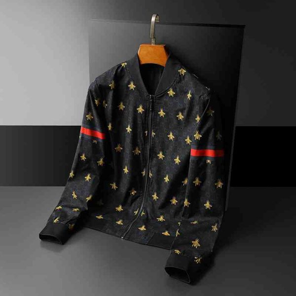men's luxury fashion brands menswear new style to you casual jacket thin print coat, Black
men's luxury fashion brands menswear new style to you casual jacket thin print coat, Black