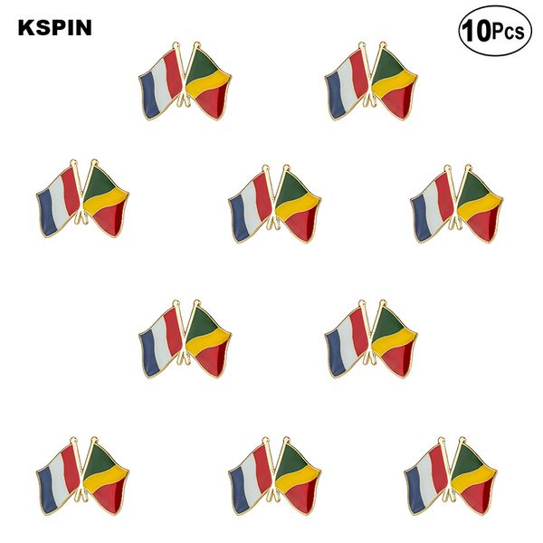 france and congo friendship brooches lapel pin flag badge brooch pins badges 10pcs a lot, Gray
france and congo friendship brooches lapel pin flag badge brooch pins badges 10pcs a lot, Gray