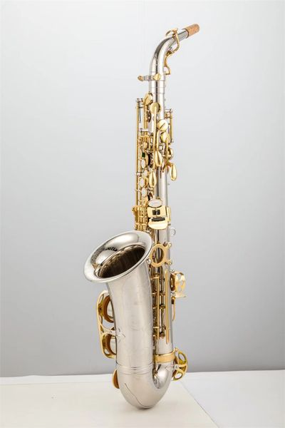 alto eb tone saxophone a-w037 silver plated gold key sax professional musical instrument with case mouthpiece
alto eb tone saxophone a-w037 silver plated gold key sax professional musical instrument with case mouthpiece