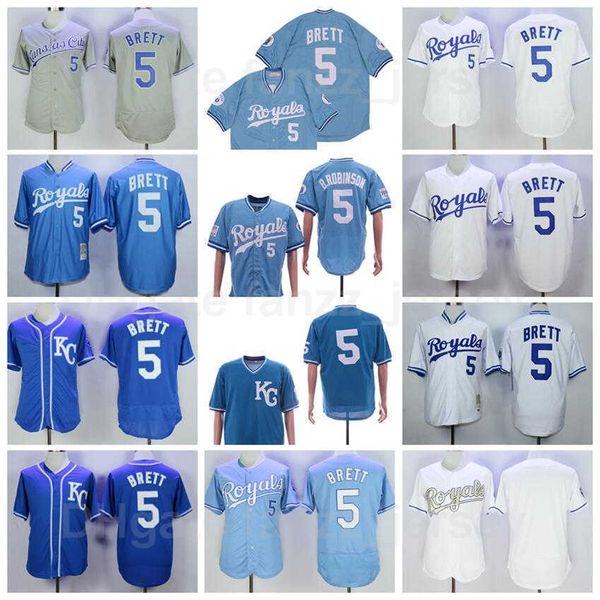 men vintage baseball 5 george brett retro jerseys blue white grey team color all stitched pullover flexbase cool base retire 1983 1985 1989, Blue;black 
men vintage baseball 5 george brett retro jerseys blue white grey team color all stitched pullover flexbase cool base retire 1983 1985 1989, Blue;black