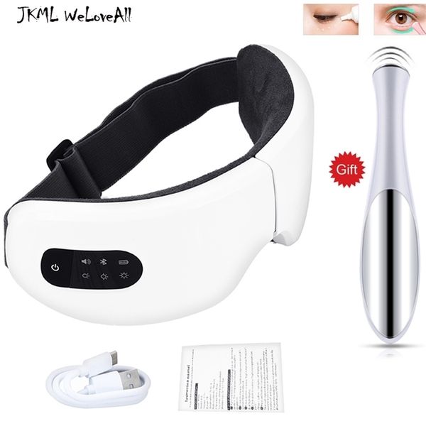 electric smart eye massager anti wrinkles massage device compress therapy glasses for tired eyes bluetooth music 220620
electric smart eye massager anti wrinkles massage device compress therapy glasses for tired eyes bluetooth music 220620