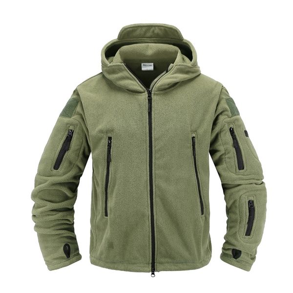 tactical fleece jacket military uniform soft shell casual hooded jacket men thermal army clothing 220815, Black;brown
tactical fleece jacket military uniform soft shell casual hooded jacket men thermal army clothing 220815, Black;brown