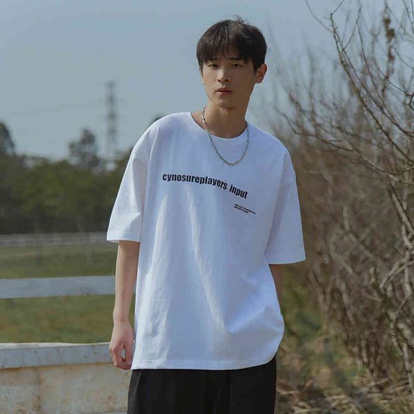 cotton loose short sleeve t-shirt men's summer casual solid bottomed shirt oversize fashion brand ins couple, Black;brown
cotton loose short sleeve t-shirt men's summer casual solid bottomed shirt oversize fashion brand ins couple, Black;brown
