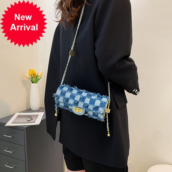 tide brand wholesale small women's 2022 new high sense denim chain messenger lattice cylinder fashion trend shoulder crossbody bags
tide brand wholesale small women's 2022 new high sense denim chain messenger lattice cylinder fashion trend shoulder crossbody bags