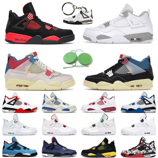 with box jordons mens basketball shoes 4s 4 neon fire red black cat white cement desert moss starfish men trainer sports sneakers zapatos
with box jordons mens basketball shoes 4s 4 neon fire red black cat white cement desert moss starfish men trainer sports sneakers zapatos
