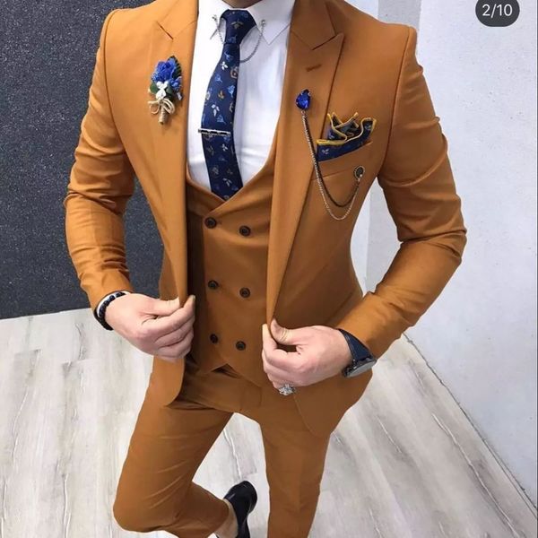 costume made men suits wedding tuxedos for groom slim fit blazer terno masculino 3 pieces jacket pant vest, Black;gray
costume made men suits wedding tuxedos for groom slim fit blazer terno masculino 3 pieces jacket pant vest, Black;gray