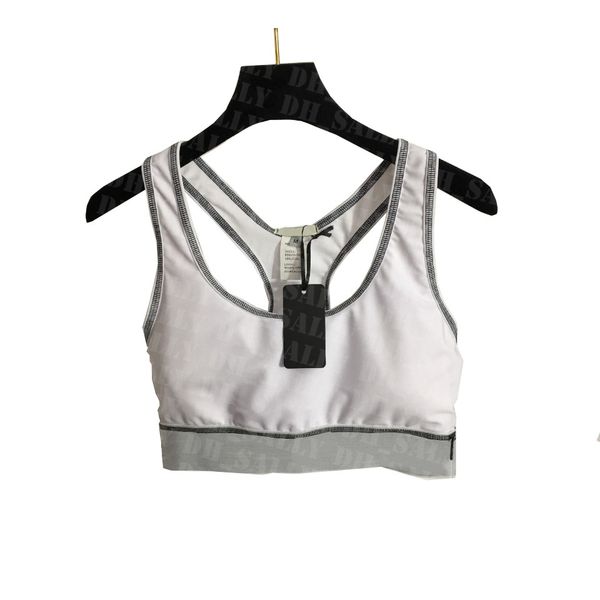 women breathable sport bra outfit designer letter jacquard summer quick dry vest high grade gym sportwear, White;red
women breathable sport bra outfit designer letter jacquard summer quick dry vest high grade gym sportwear, White;red