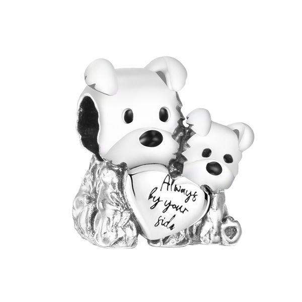 mother & puppy love charm silver beads for jewelry making fit chairms 925 pandora bracelet & bangle fashion jewelry spring blooms, Black
mother & puppy love charm silver beads for jewelry making fit chairms 925 pandora bracelet & bangle fashion jewelry spring blooms, Black
