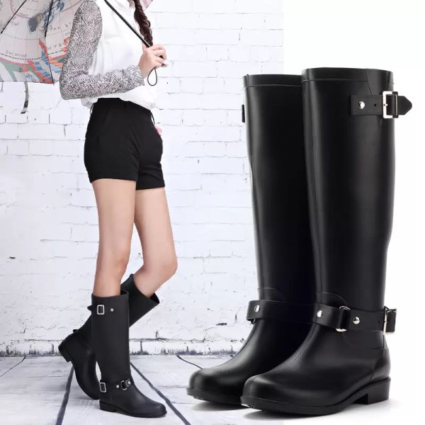 irisbobs rubber high heel boots women new design rainy day waterproof rainboots with rubber shoes & accessories)>(sandals), Black
irisbobs rubber high heel boots women new design rainy day waterproof rainboots with rubber shoes & accessories)>(sandals), Black