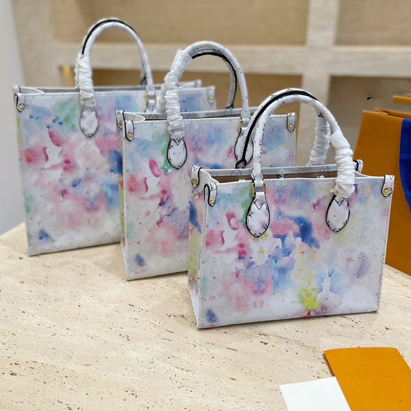 2022 luxury designer gradient shopping bag ink smudge color print personality handbag summer new fashion pu luxury underarm bags
2022 luxury designer gradient shopping bag ink smudge color print personality handbag summer new fashion pu luxury underarm bags