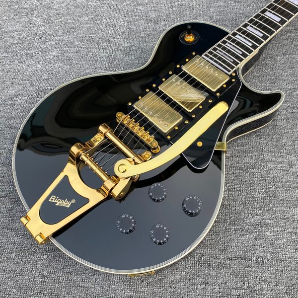 lp custom electric guitar three pickups with big sby golden hardware rosewood fingerboard mahogany body same of the pictures
lp custom electric guitar three pickups with big sby golden hardware rosewood fingerboard mahogany body same of the pictures