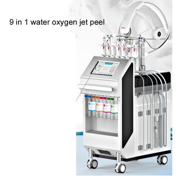 multi h2o infusion hydro dermabrasion jet peel sprayer + pdt led pn therapy oxygen mask + music relax skincare spa machine, Black;white
multi h2o infusion hydro dermabrasion jet peel sprayer + pdt led pn therapy oxygen mask + music relax skincare spa machine, Black;white