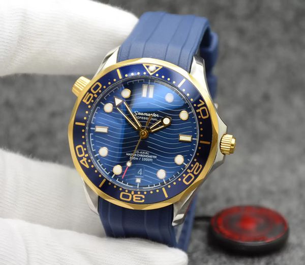 automatic outdoor sports mens watches 42mm blue dial with blue rubber band rotatable bezel transparent case back dot hour markers, Slivery;brown
automatic outdoor sports mens watches 42mm blue dial with blue rubber band rotatable bezel transparent case back dot hour markers, Slivery;brown
