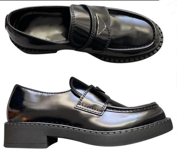 autumn fashion designer luxury short women shoes chocolate glossed-leather loafers black monolith triangle logo shoe increase platform sneak
autumn fashion designer luxury short women shoes chocolate glossed-leather loafers black monolith triangle logo shoe increase platform sneak