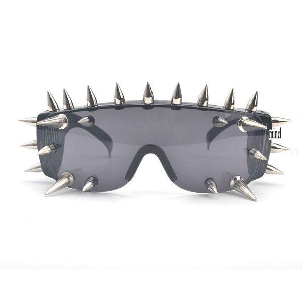 sunglasses 2022 rivet spike decoration windproof hip hop men punk goggles fashion women stage bar party sun glasses fml, White;black
sunglasses 2022 rivet spike decoration windproof hip hop men punk goggles fashion women stage bar party sun glasses fml, White;black