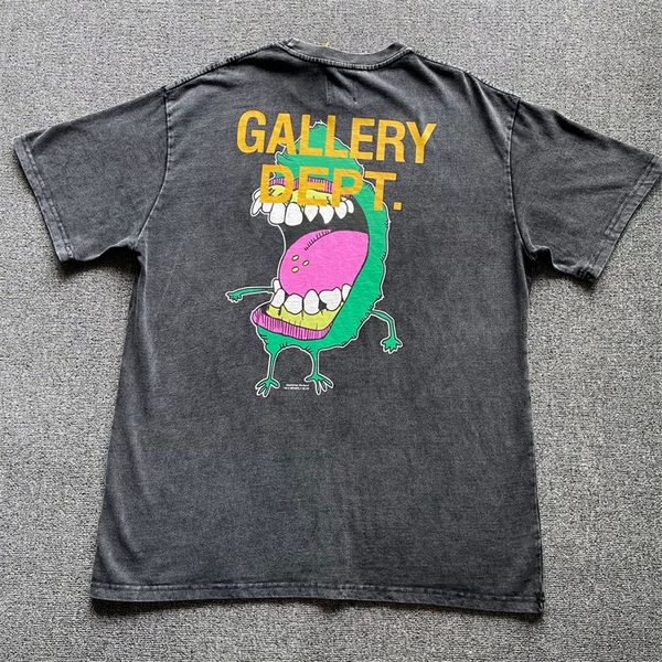 shirt gallerydepts designer gary used washed cartoon letter bronzing printing meichaogao street retro short sleeve t-shirt, White;black
shirt gallerydepts designer gary used washed cartoon letter bronzing printing meichaogao street retro short sleeve t-shirt, White;black