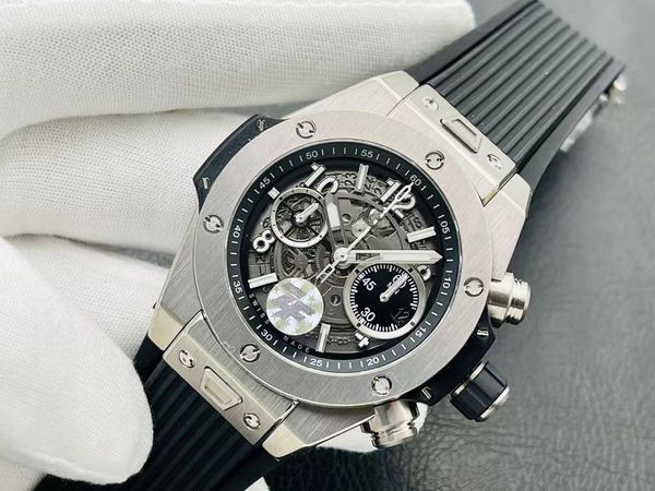 zf quality man watches 1280 automatic chain chronograph movement 44 mm titanium case rubber strap all functions are 100% available, Slivery;brown
zf quality man watches 1280 automatic chain chronograph movement 44 mm titanium case rubber strap all functions are 100% available, Slivery;brown