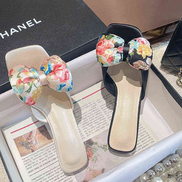 women pumps butterfly-knot slippers thin high heels sandals 2022 summer new square toe ladies heeled shoes for female slides 220520, Black
women pumps butterfly-knot slippers thin high heels sandals 2022 summer new square toe ladies heeled shoes for female slides 220520, Black