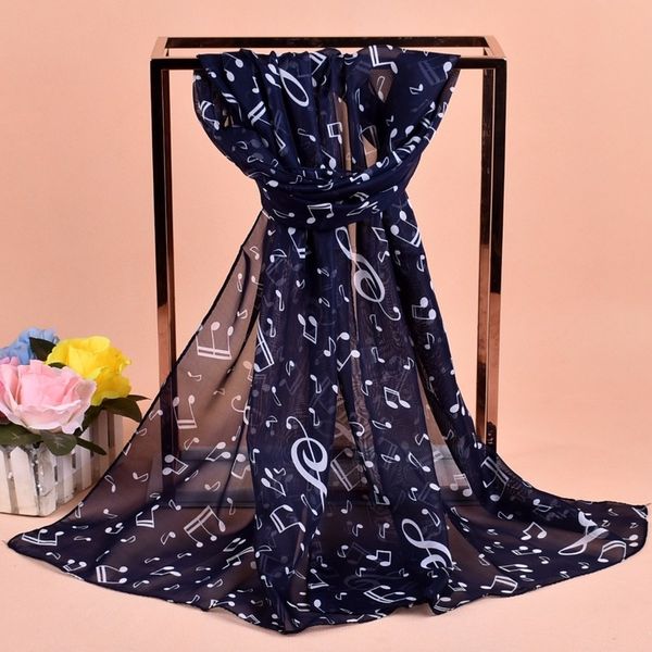 1pc women lady musical note chiffon neck scarf shawl muffler scarves fabulous elastic beautiful scarves 220628, Blue;gray
1pc women lady musical note chiffon neck scarf shawl muffler scarves fabulous elastic beautiful scarves 220628, Blue;gray