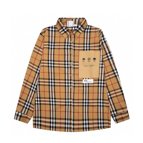 men's shirt plaid letter burb thin jacket couple casual lapel long sleeve t shirt cardigan, White;black
men's shirt plaid letter burb thin jacket couple casual lapel long sleeve t shirt cardigan, White;black